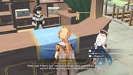 Katheryne at Liyue's Adventurer's Guild (Image via Genshin Impact)